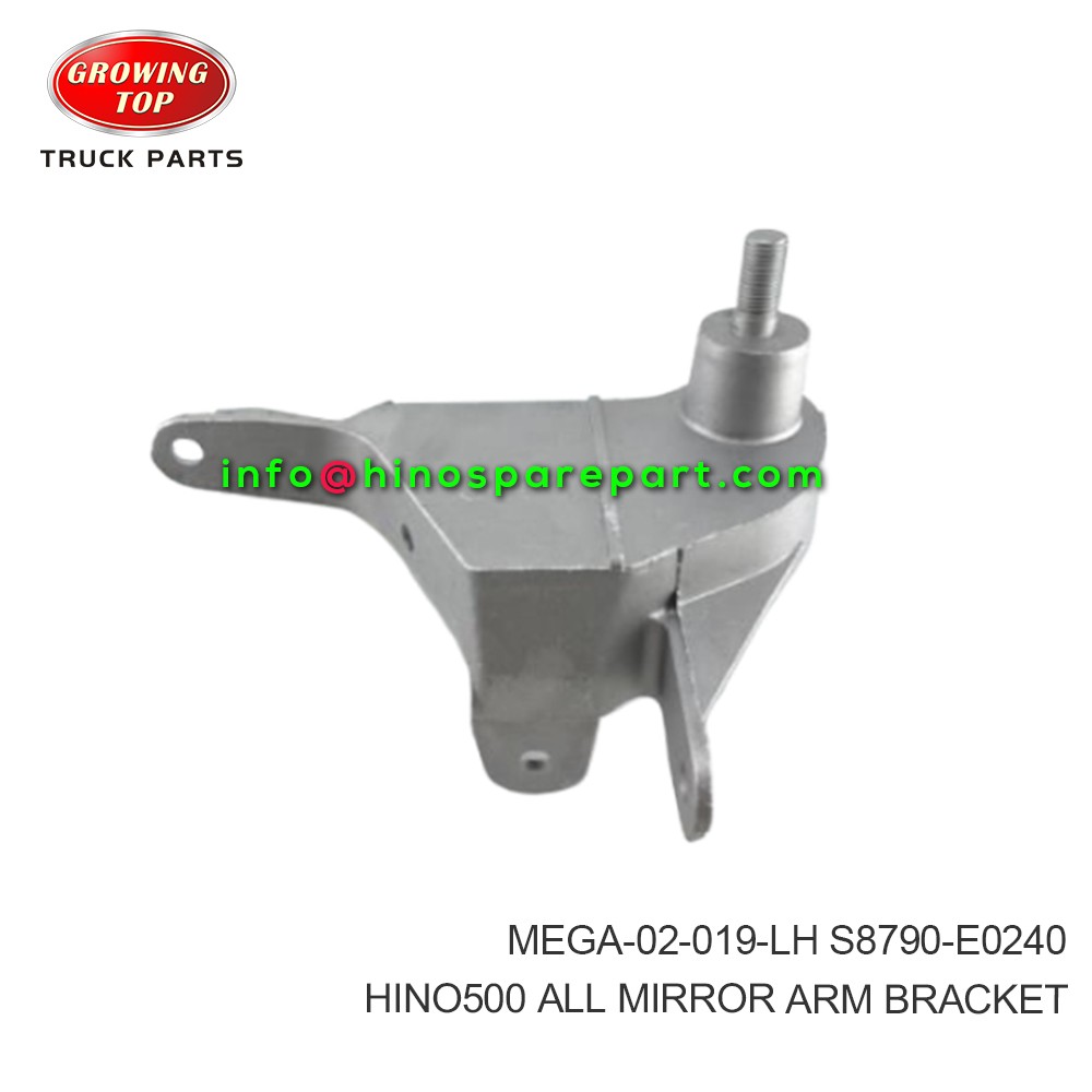 HINO500 ALL MIRROR ARM BRACKET MEGA-02-019-LH