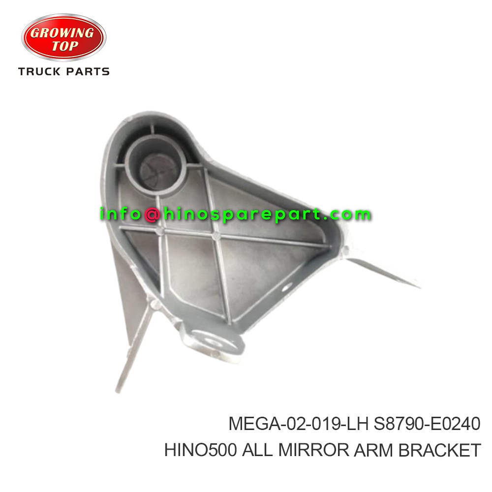 HINO500 ALL MIRROR ARM BRACKET MEGA-02-019-LH