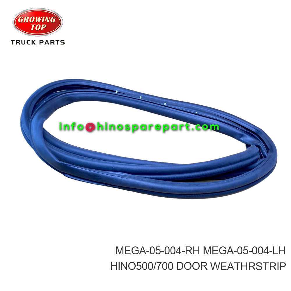 HINO500/700  DOOR WEATHRSTRIP  MEGA-05-004-RH