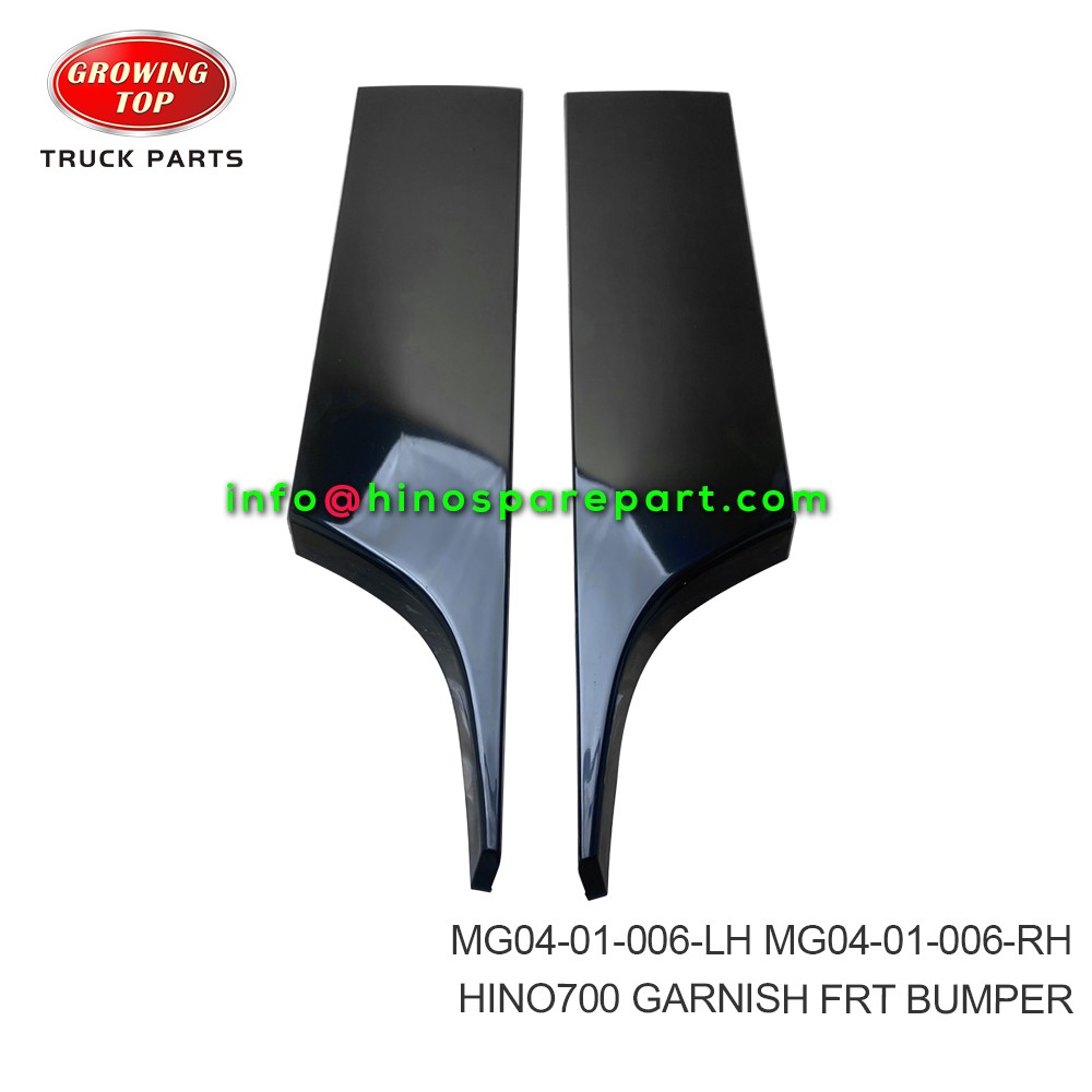 HINO700  GARNISH FRT BUMPER  MG04-01-006-LH  MG04-01-006-RH