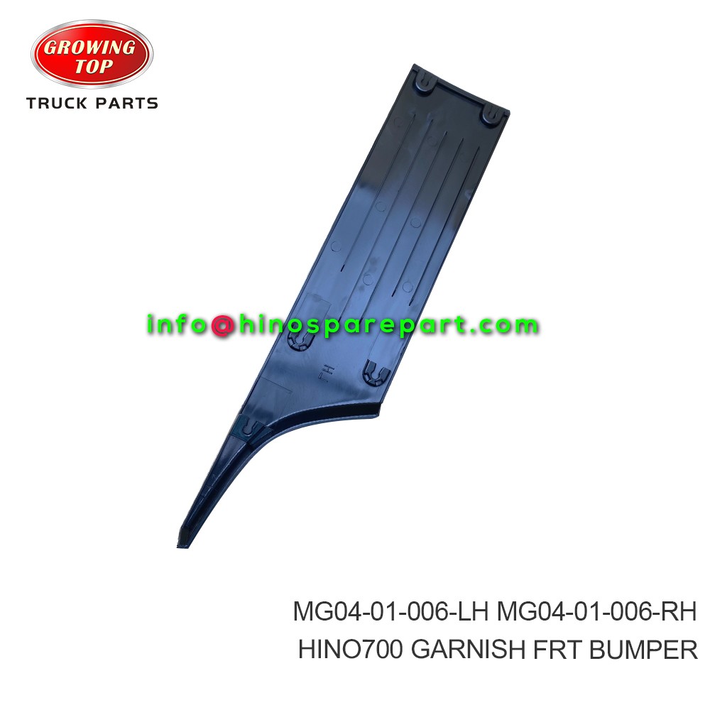 HINO700  GARNISH FRT BUMPER  MG04-01-006-LH  MG04-01-006-RH