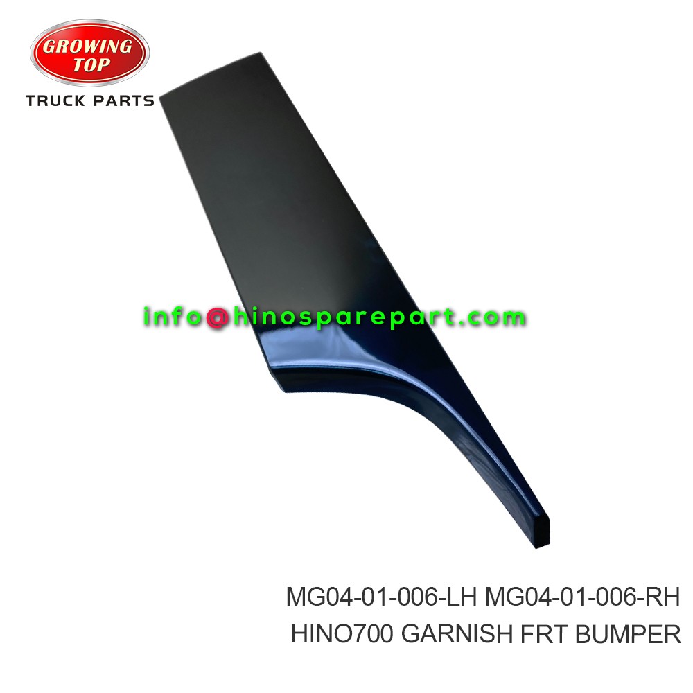 HINO700  GARNISH FRT BUMPER  MG04-01-006-LH  MG04-01-006-RH