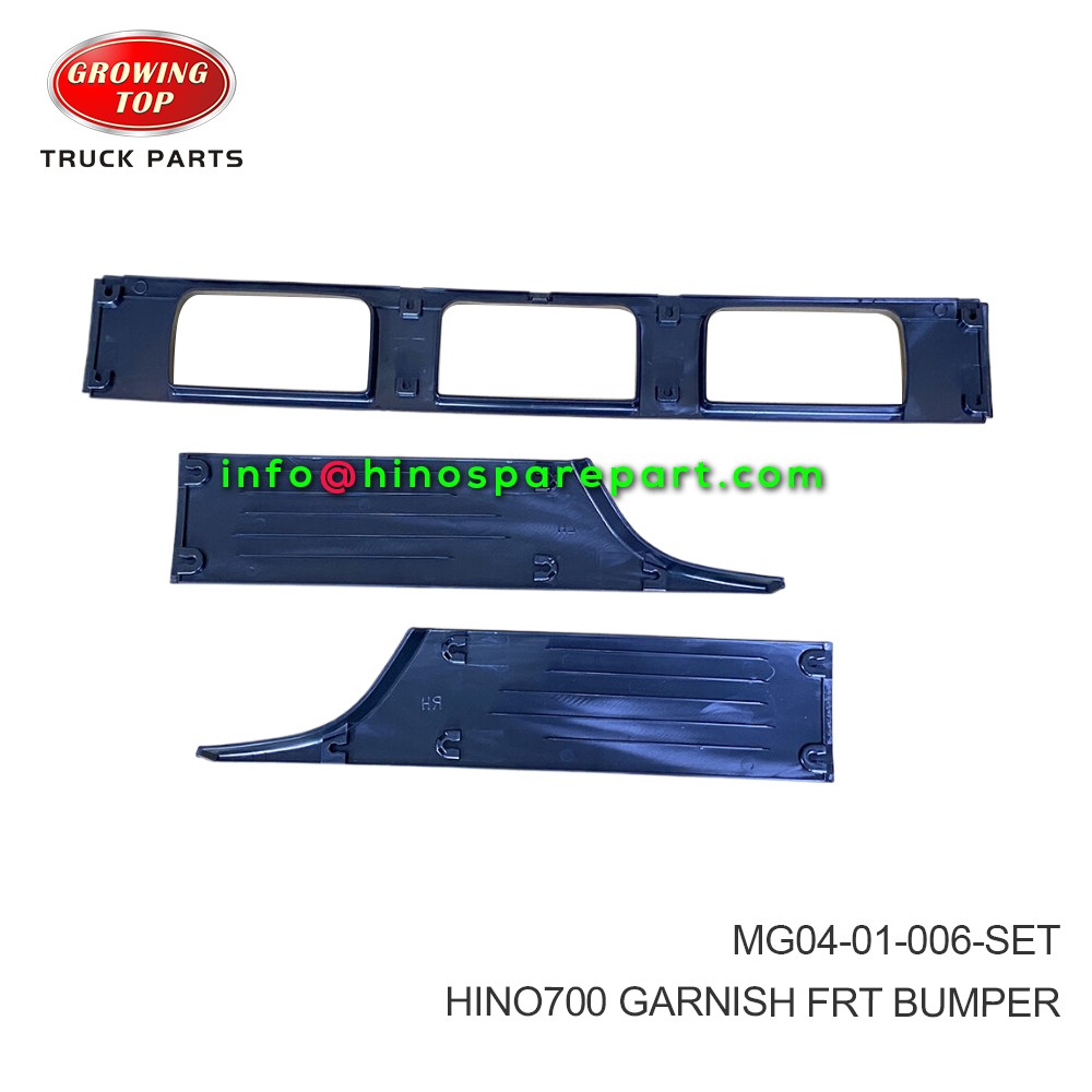 HINO700 GARNISH,FRT BUMPER  MG04-01-006-SET
