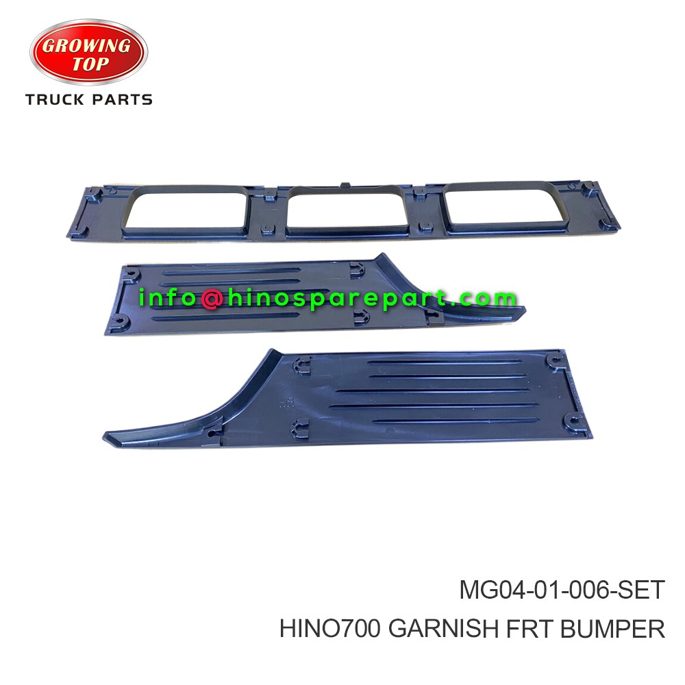 HINO700 GARNISH,FRT BUMPER  MG04-01-006-SET
