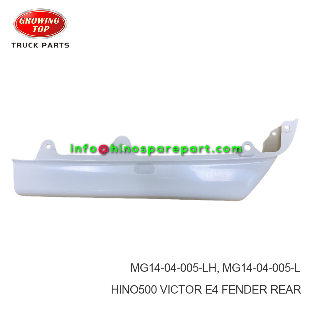 HINO500 VICTOR E4 FENDER REAR  MG14-04-005-LH