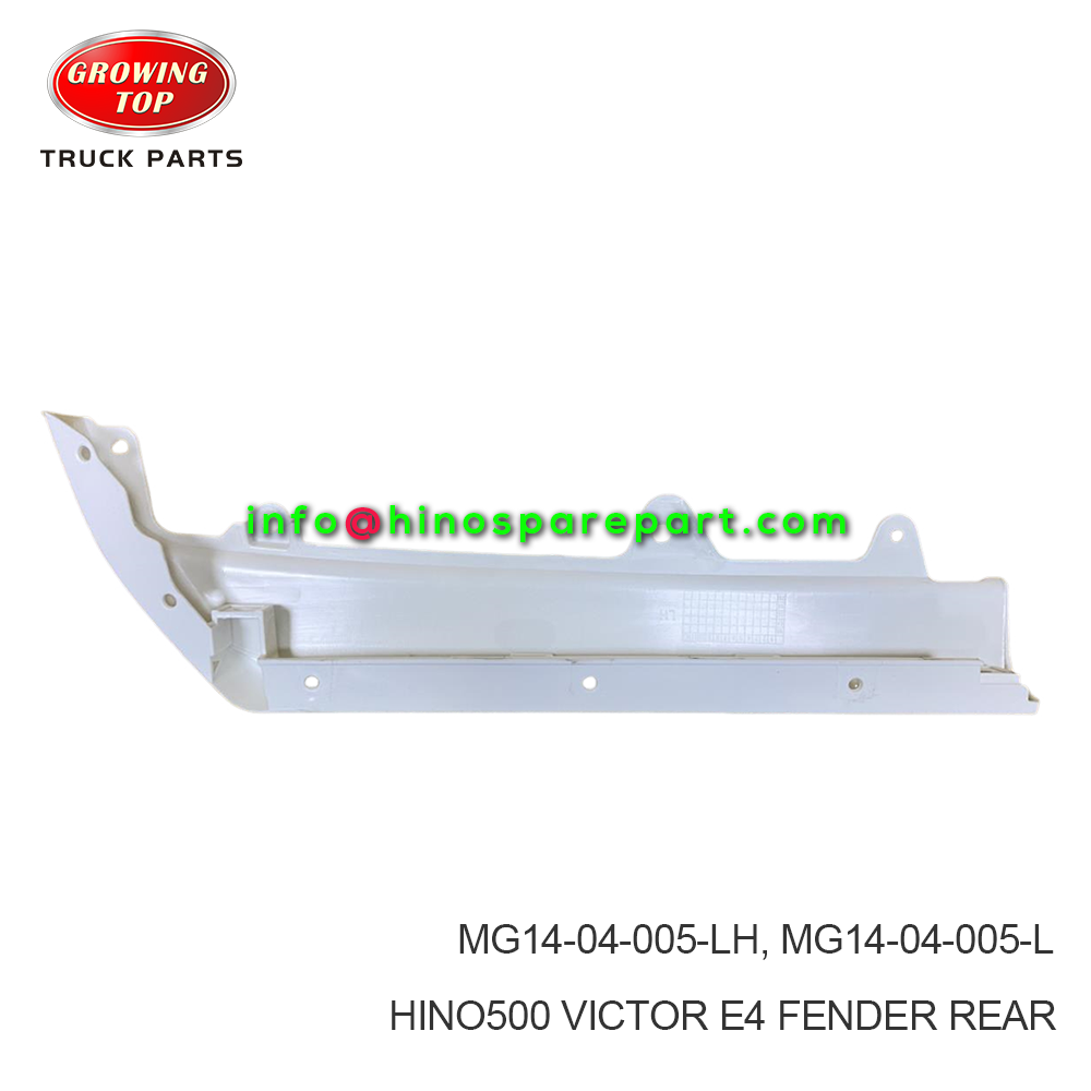 HINO500 VICTOR E4 FENDER REAR  MG14-04-005-LH