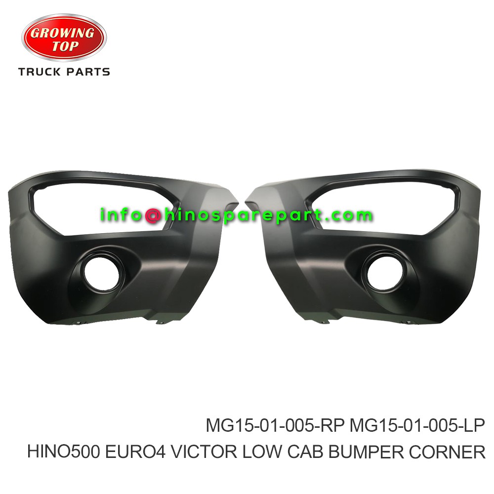 HINO500 EURO4 VICTOR LOW CAB BUMPER CORNER MG15-01-005-RP 