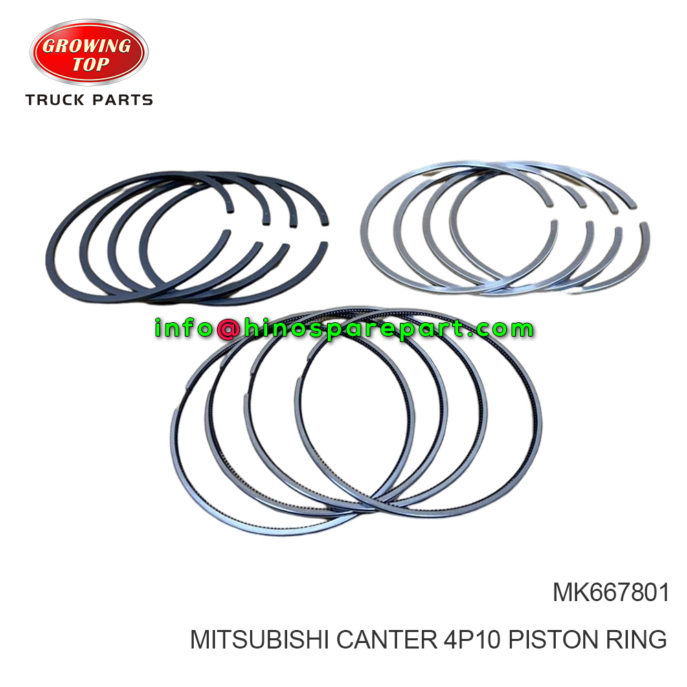 MITSUBISHI CANTER 4P10 PISTON RINGB MK667801