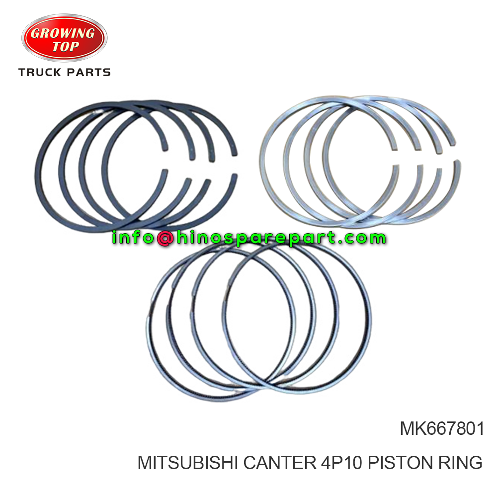 MITSUBISHI CANTER 4P10 PISTON RINGB MK667801
