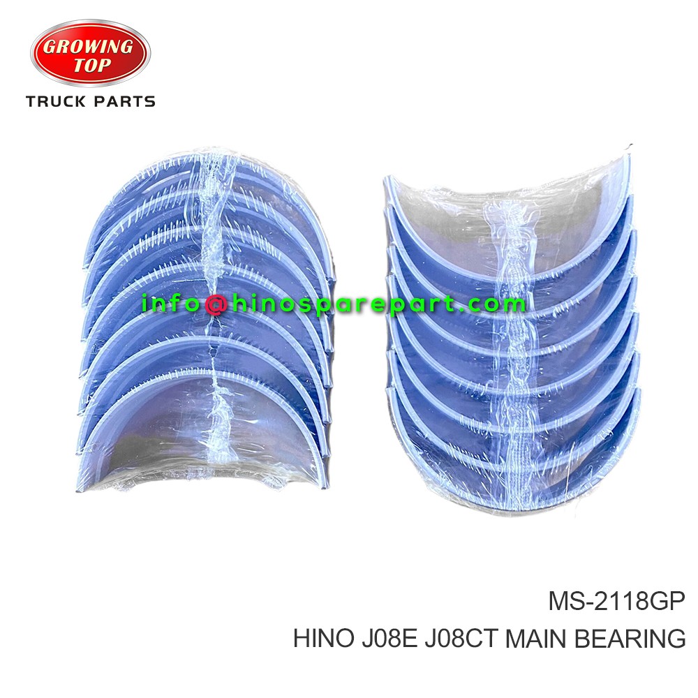 HINO J08E J08CT  MAIN BEARING  MS-2118GP