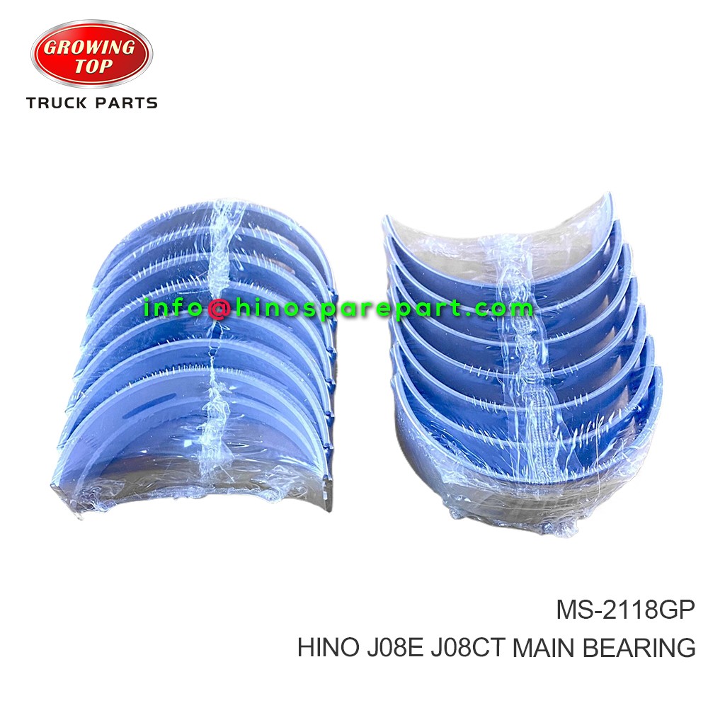 HINO J08E J08CT  MAIN BEARING  MS-2118GP