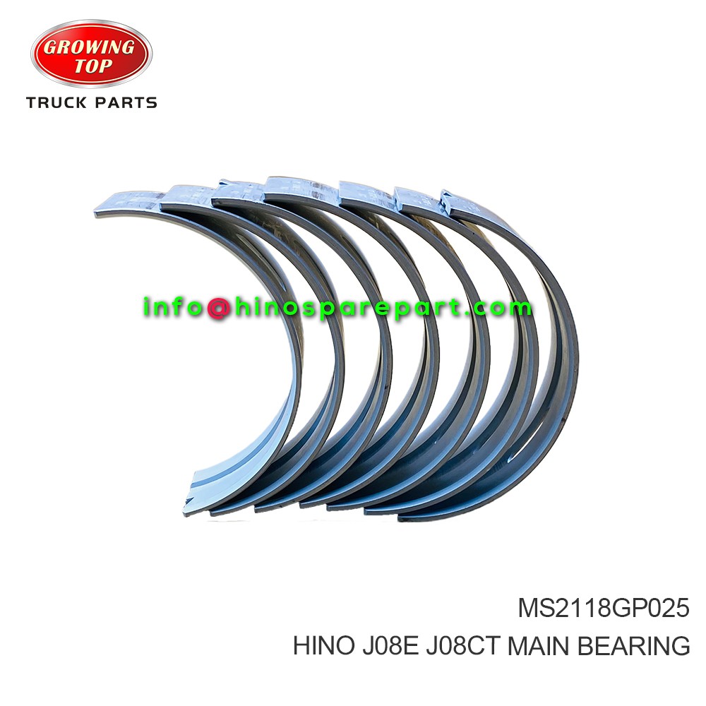 HINO J08E J08CT MAIN BEARING MS-2118GP025