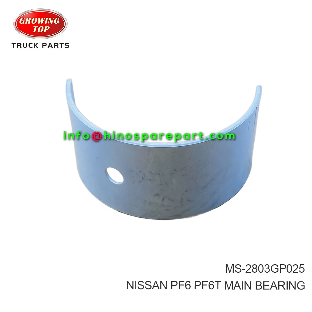 NISSAN PF6 PF6T MAIN BEARING MS-2803GP025