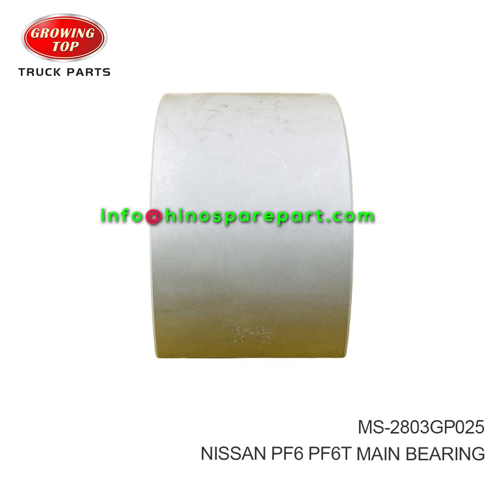 NISSAN PF6 PF6T MAIN BEARING MS-2803GP025