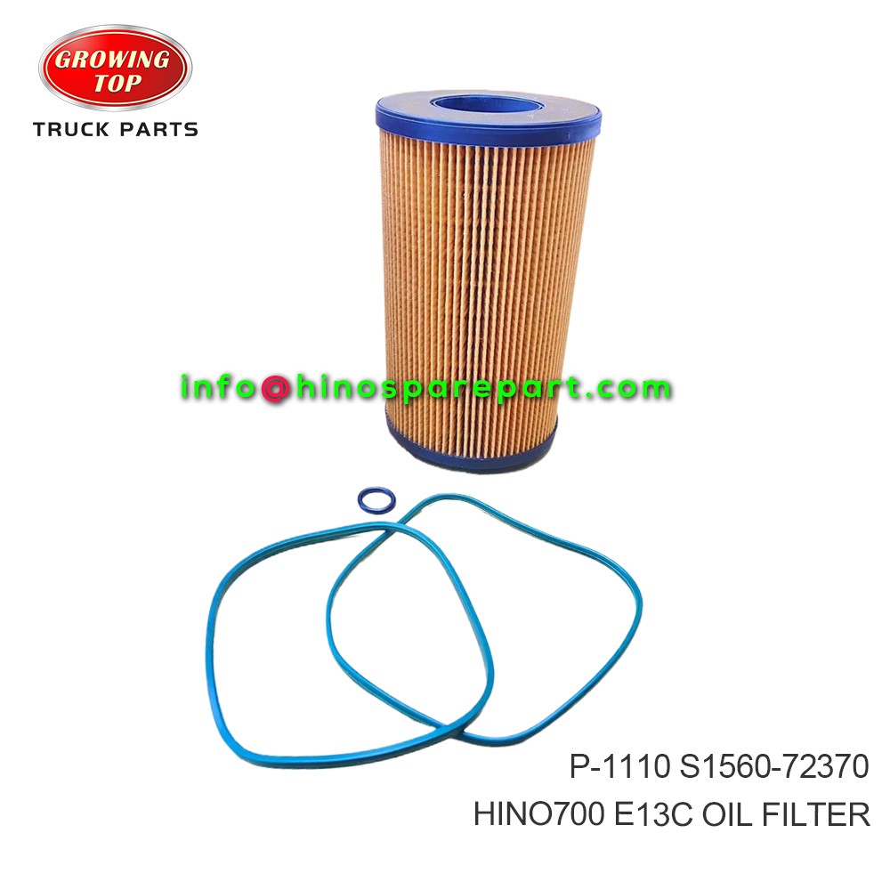 HINO700 E13C OIL FILTER P-1110