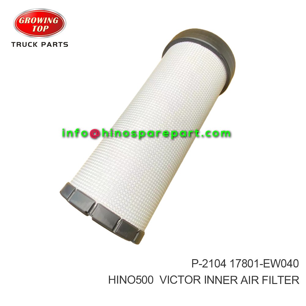 HINO500  VICTOR INNER AIR FILTER P-2104