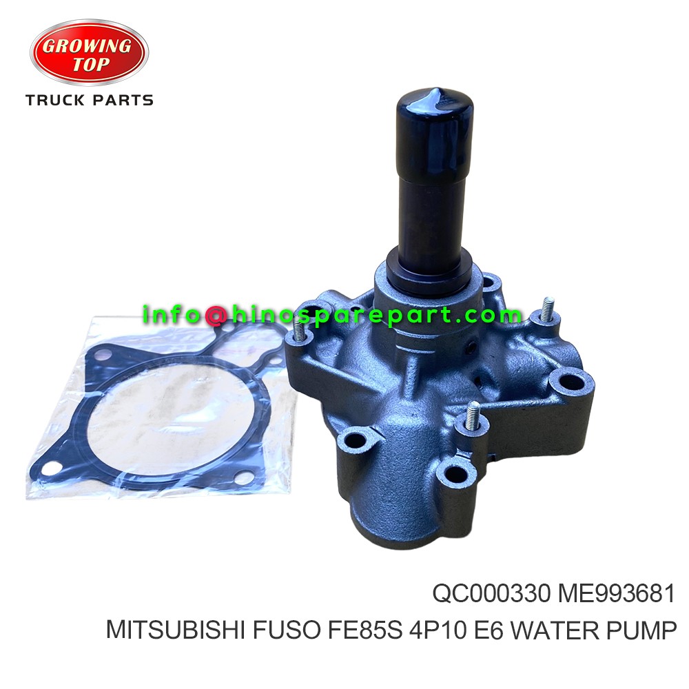 MITSUBISHI FUSO FE85S 4P10 E6 WATER PUMP QC000330