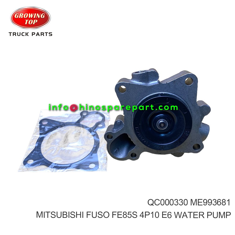 MITSUBISHI FUSO FE85S 4P10 E6 WATER PUMP QC000330