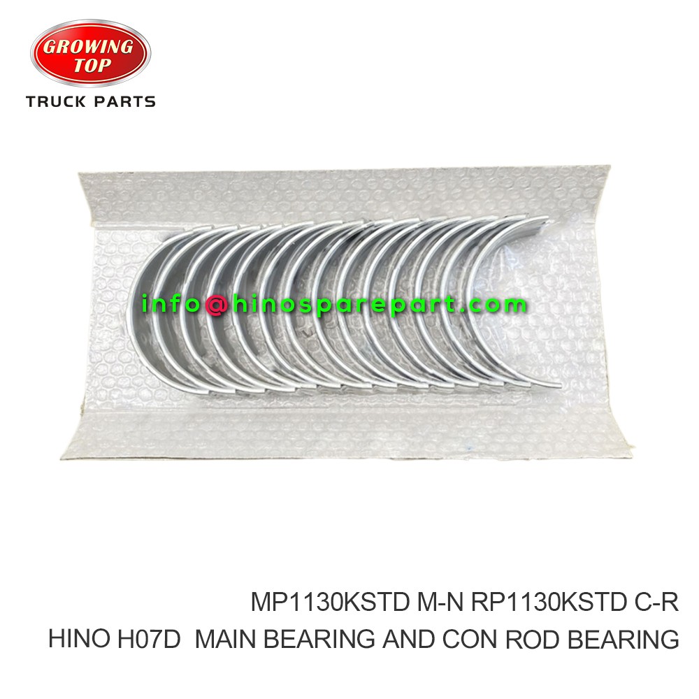 HINO H07D J08C MAIN BEARING AND CON ROD BEARING R1113K STD 