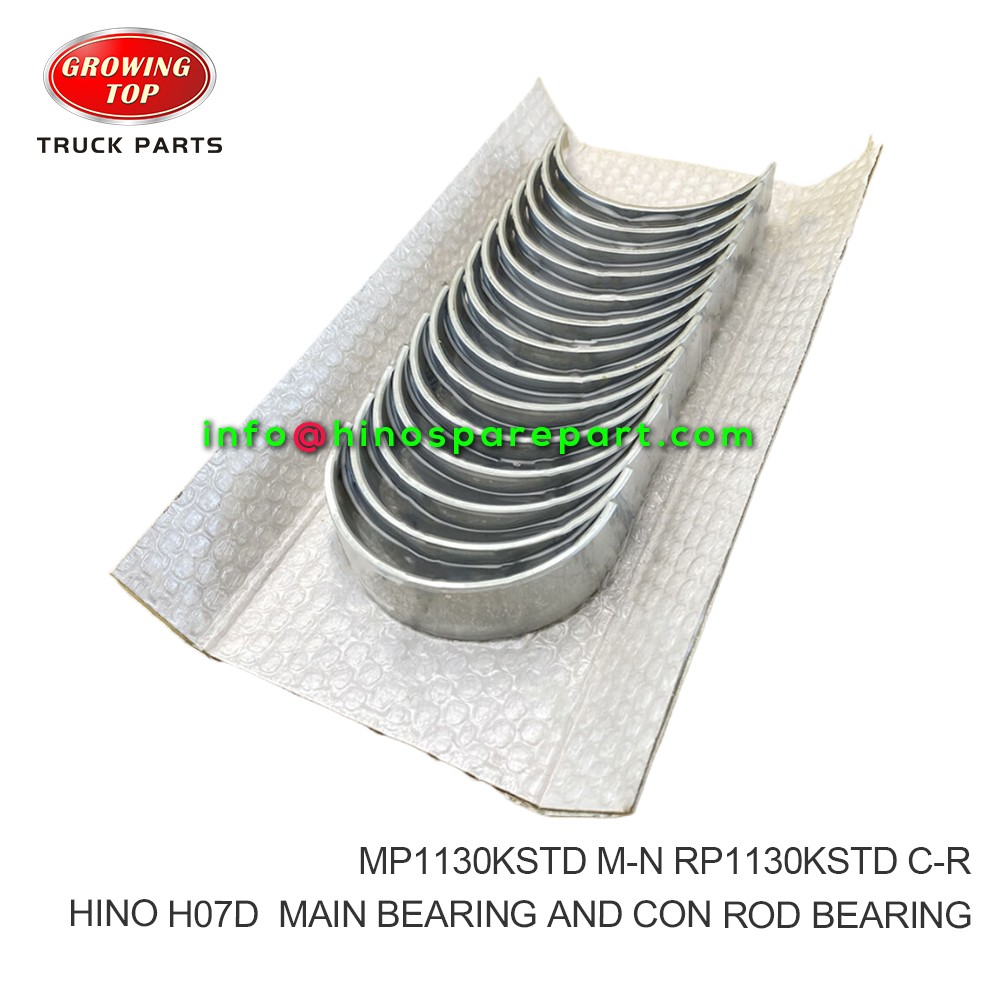 HINO H07D J08C MAIN BEARING AND CON ROD BEARING R1113K STD 