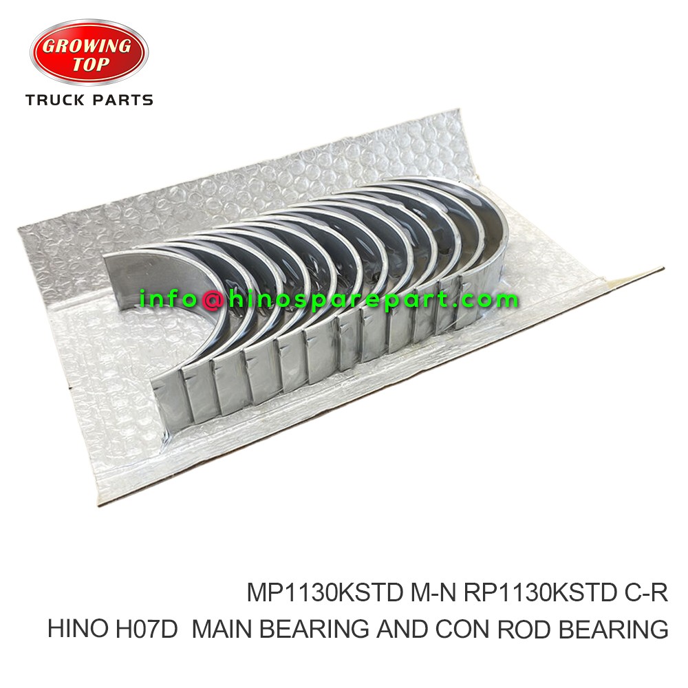 HINO H07D J08C MAIN BEARING AND CON ROD BEARING R1113K STD 