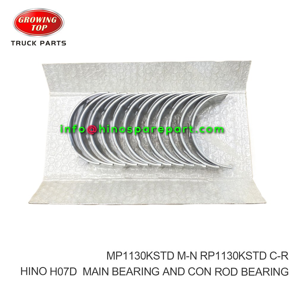 HINO H07D J08C MAIN BEARING AND CON ROD BEARING R1113K STD 