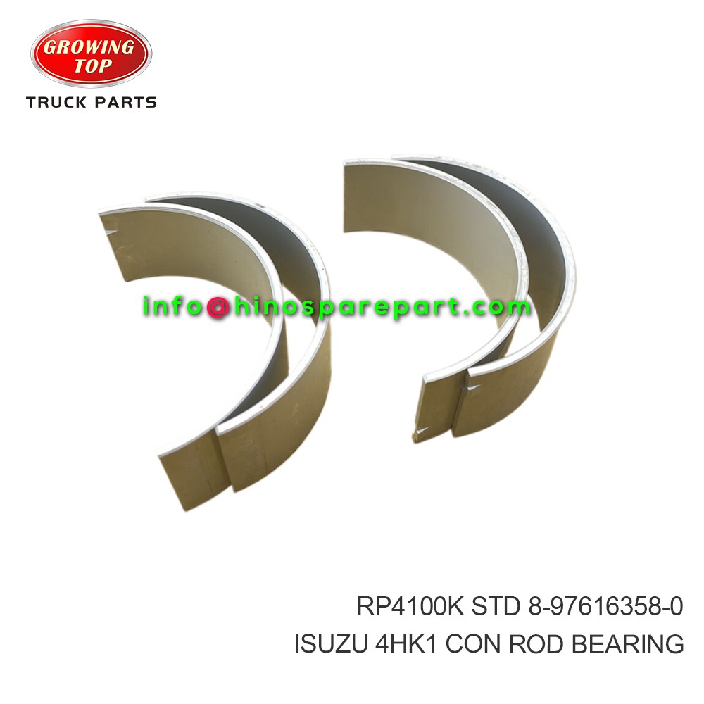 ISUZU 4HK1 CON ROD BEARING  RP4100K STD