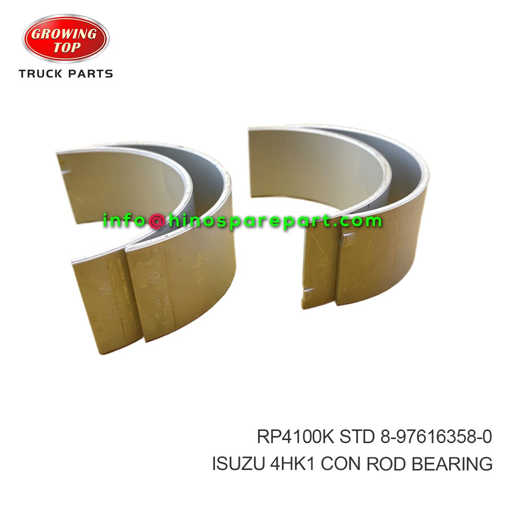 ISUZU 4HK1 CON ROD BEARING  RP4100K STD