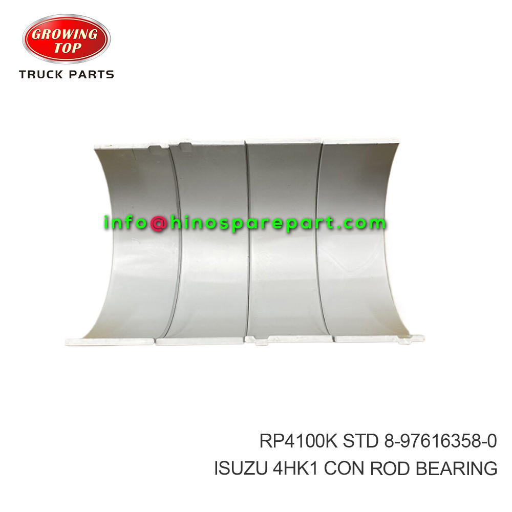 ISUZU 4HK1 CON ROD BEARING  RP4100K STD