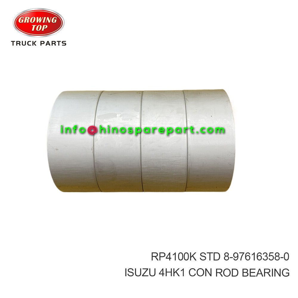 ISUZU 4HK1 CON ROD BEARING  RP4100K STD