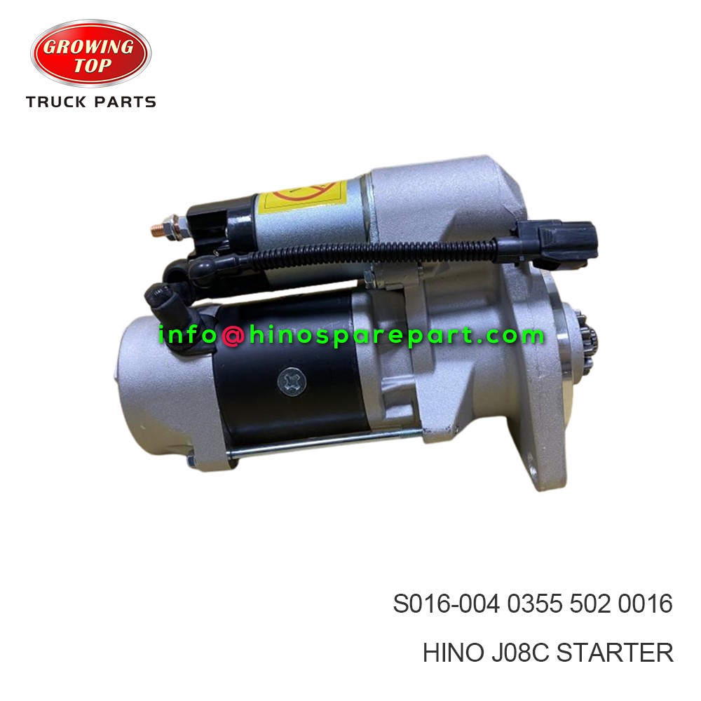 HINO J08C STARTER S016-004