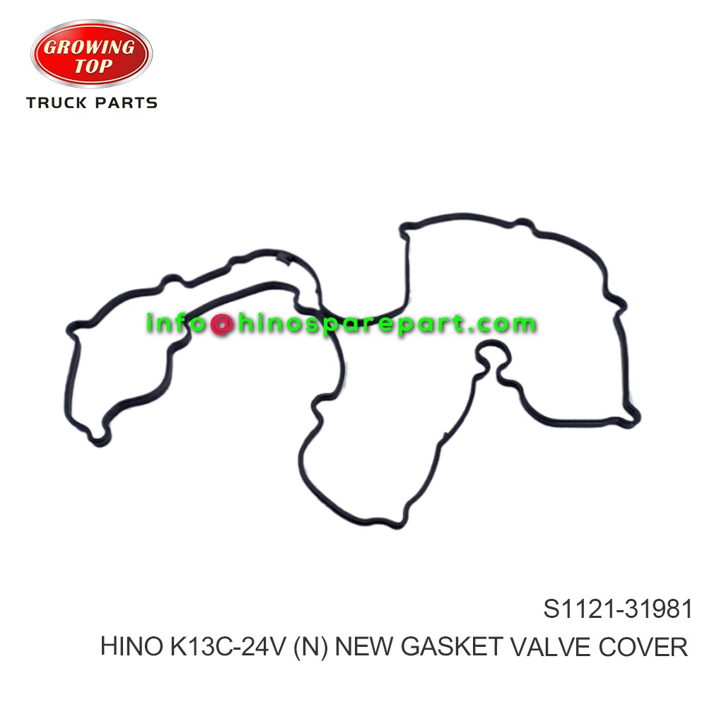 HINO K13C-TV K13C-24V (N) NEW  GASKET VALVE COVER  S1121-31981