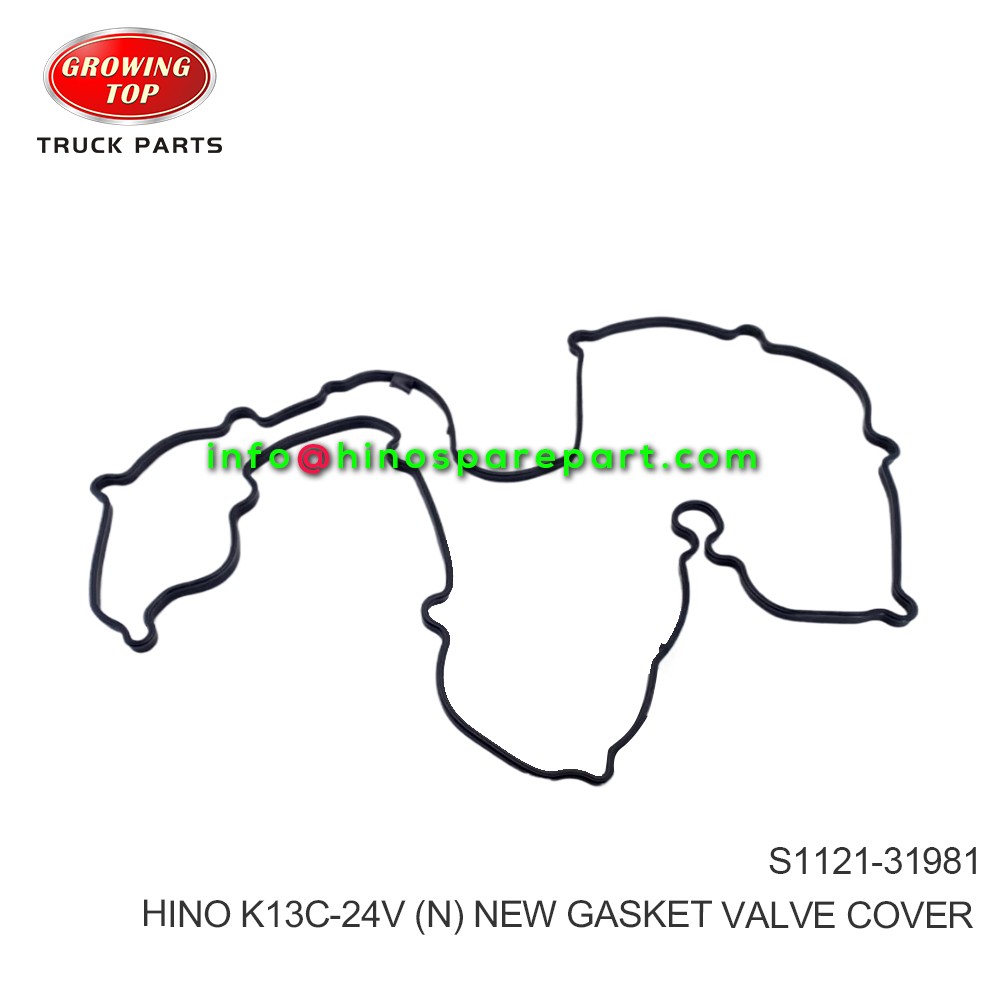 HINO K13C-TV K13C-24V (N) NEW  GASKET VALVE COVER  S1121-31981