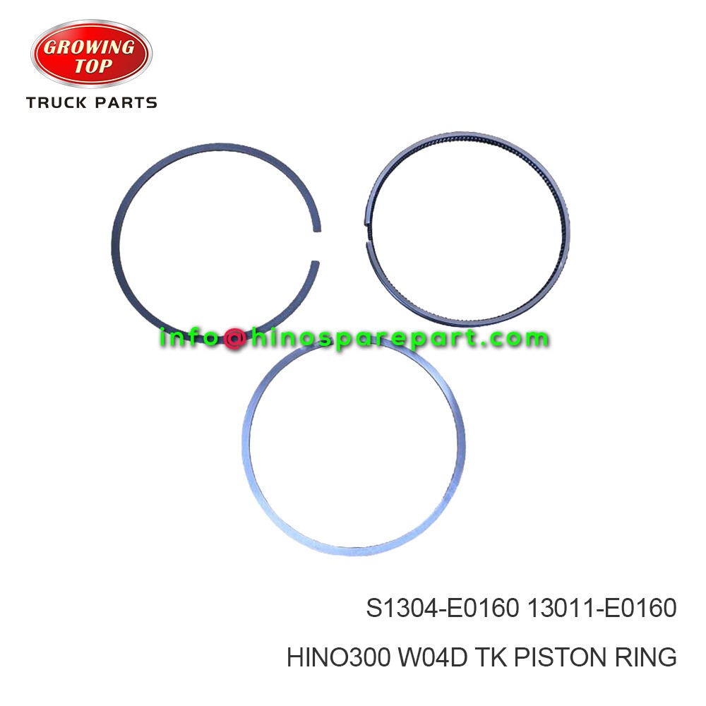 HINO300 W04D TK PISTON RING S1304-E0160