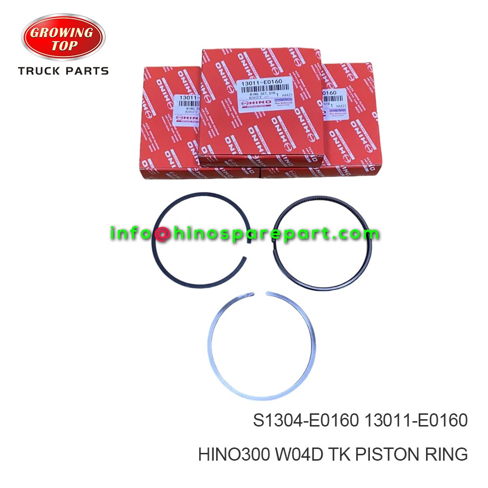 HINO300 W04D TK PISTON RING S1304-E0160