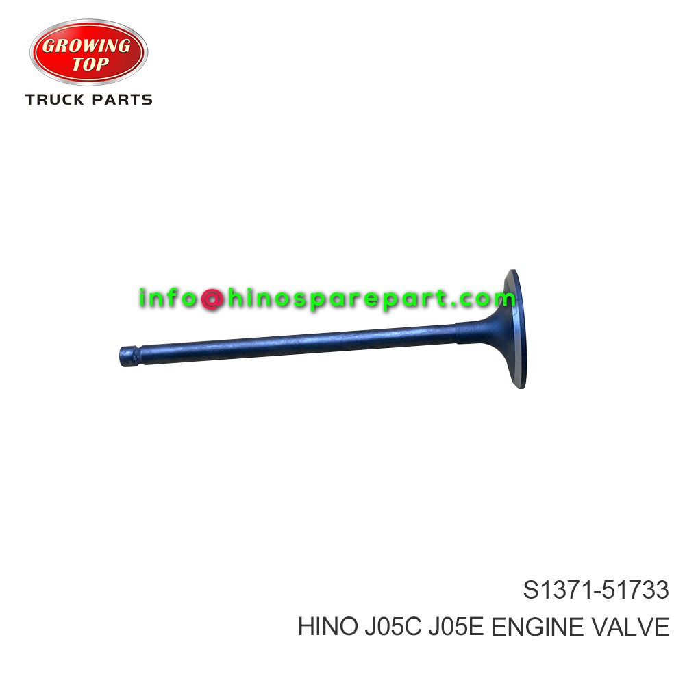 HINO J05C  J05E ENGINE VALVE S1371-51733