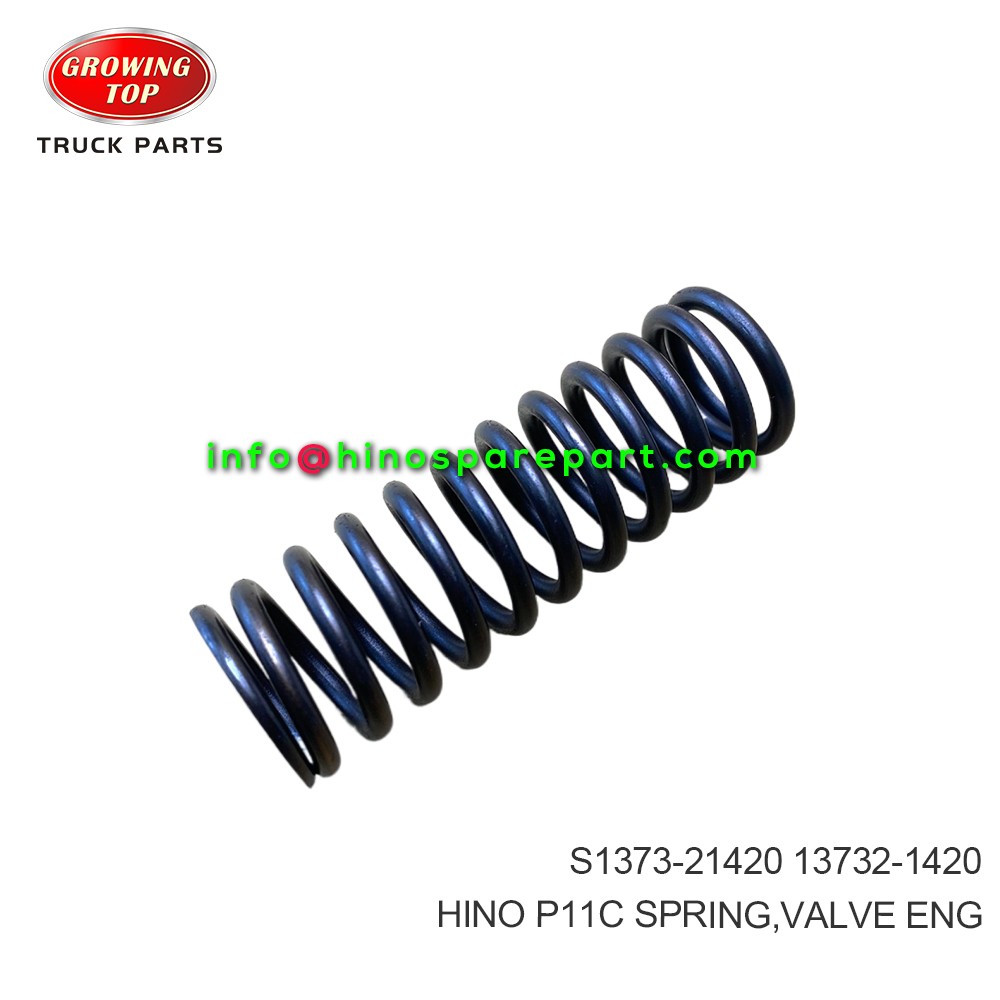 HINO P11C  SPRING VALVE ENG  S1373-21420