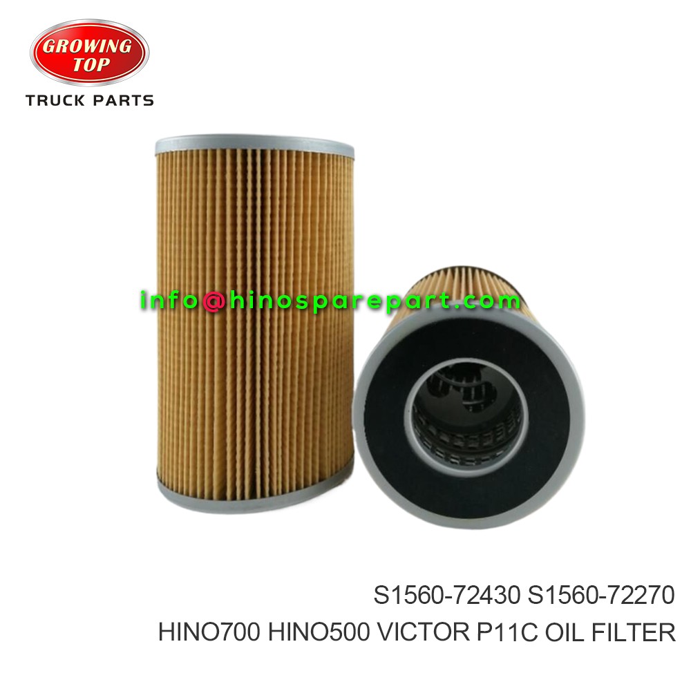 HINO500/700 VICTOR P11C  OIL FILTER  S1560-72430