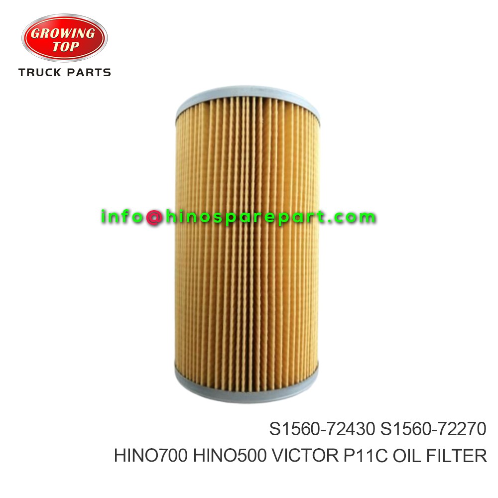 HINO500/700 VICTOR P11C  OIL FILTER  S1560-72430