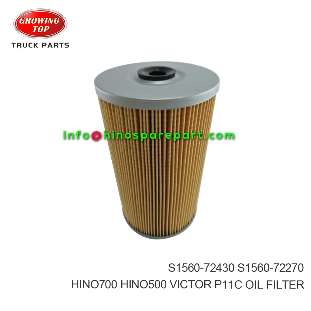 HINO500/700 VICTOR P11C  OIL FILTER  S1560-72430