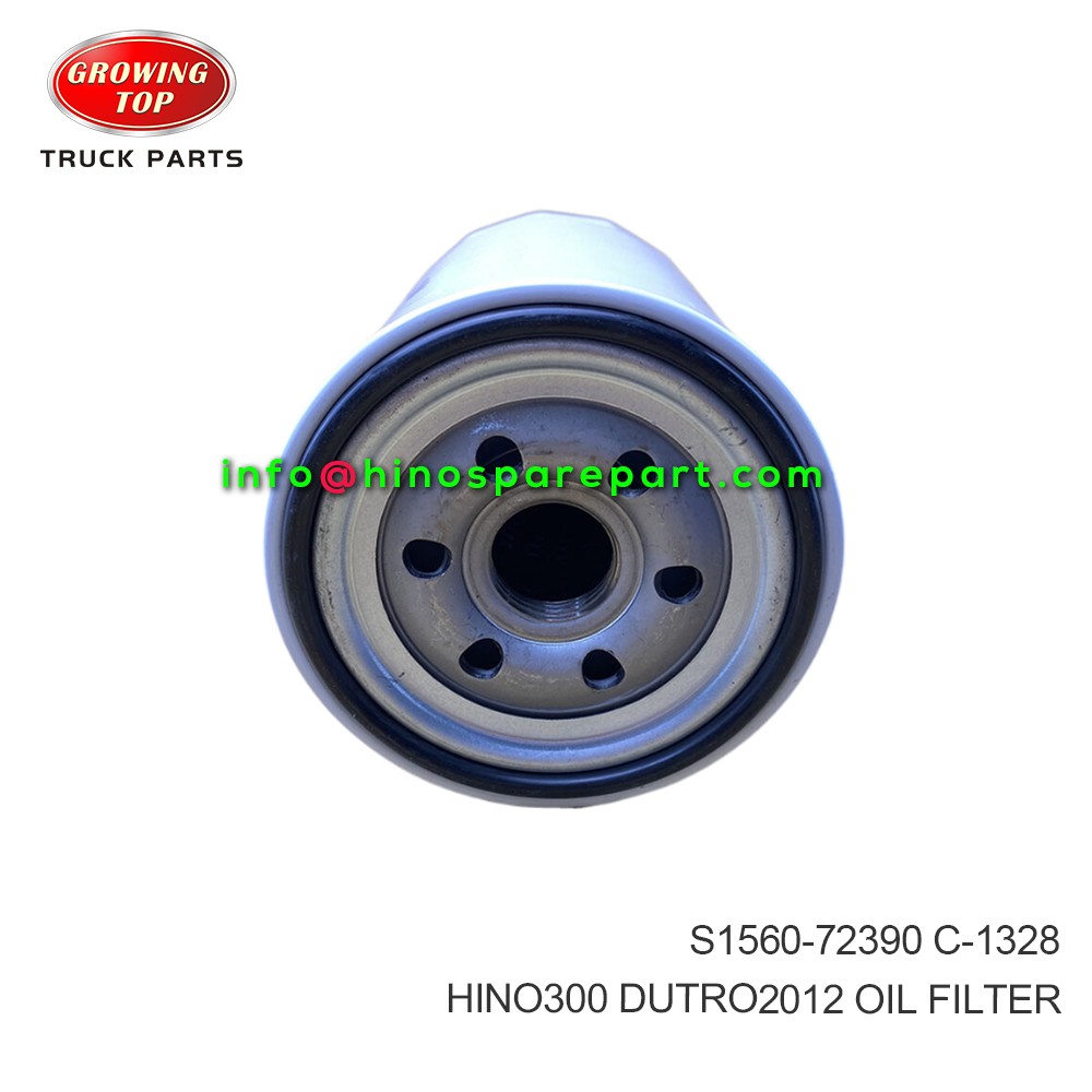 HINO300 DUTRO2012 OIL FILTER S1560-72390