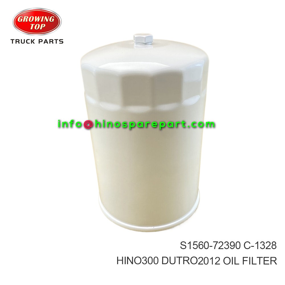 HINO300 DUTRO2012 OIL FILTER S1560-72390