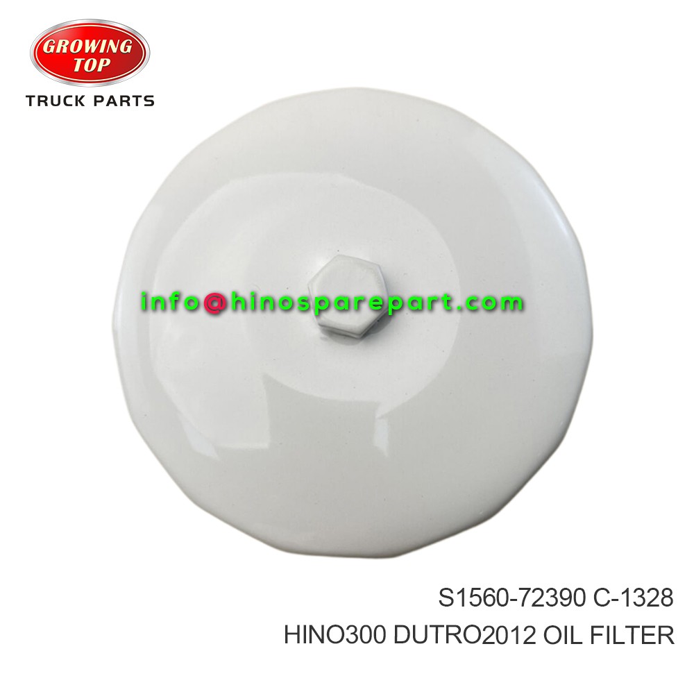 HINO300 DUTRO2012 OIL FILTER S1560-72390