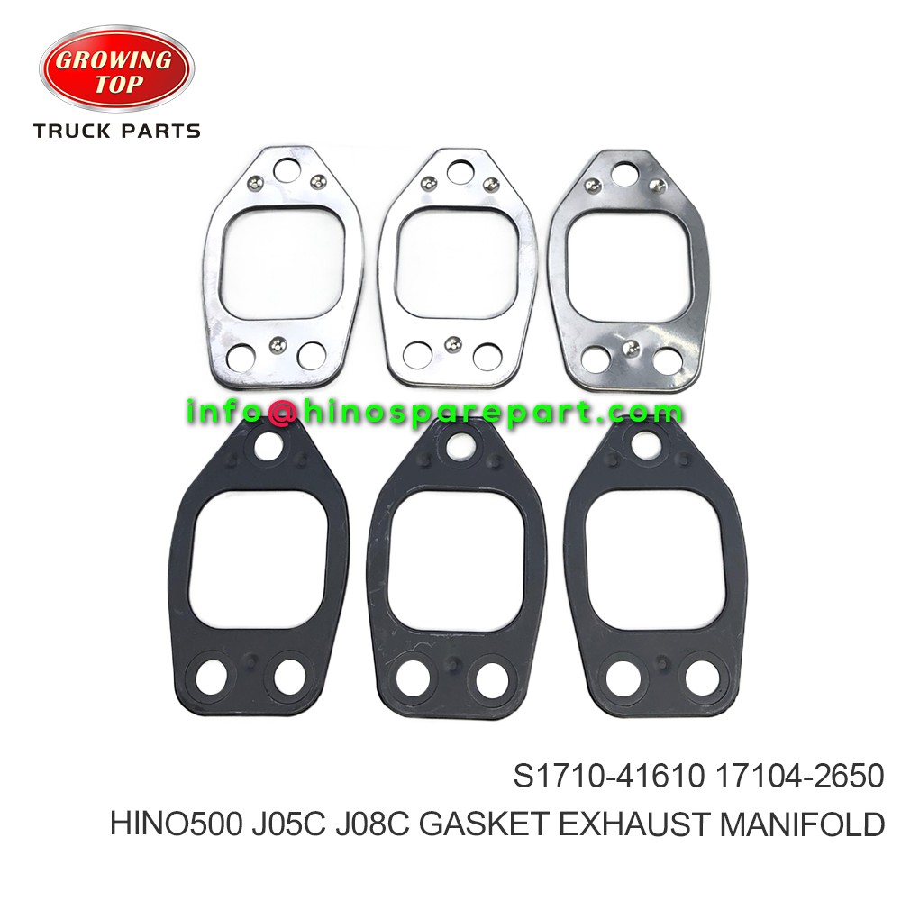 HINO500 J05C J08C GASKET EXHAUST MANIFOLD S1710-41610