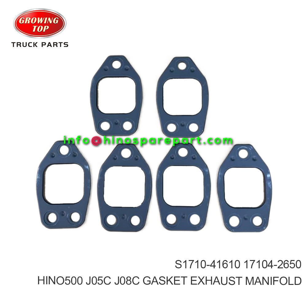 HINO500 J05C J08C GASKET EXHAUST MANIFOLD S1710-41610