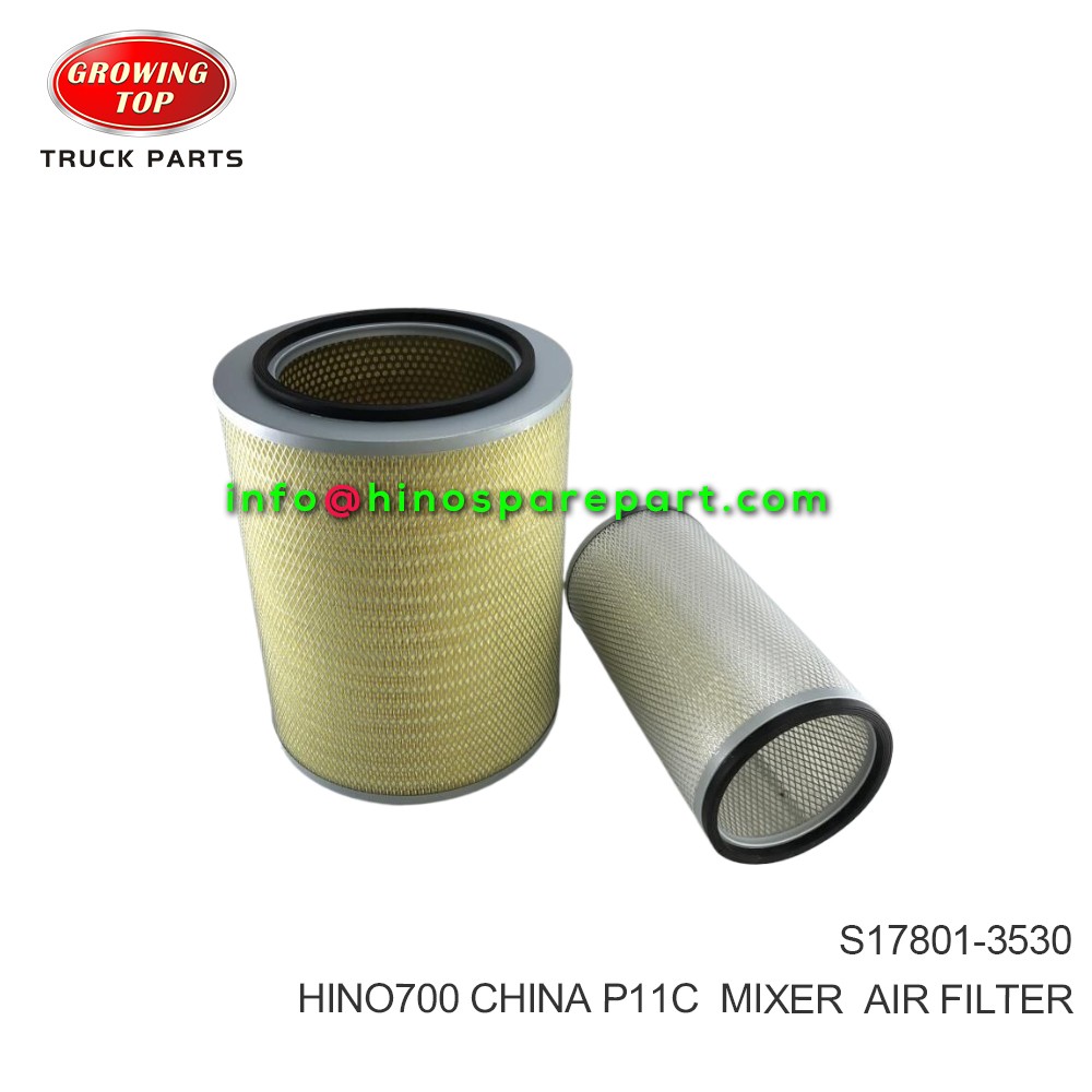 HINO700 CHINA P11C  MIXER  AIR FILTER  S17801-3530