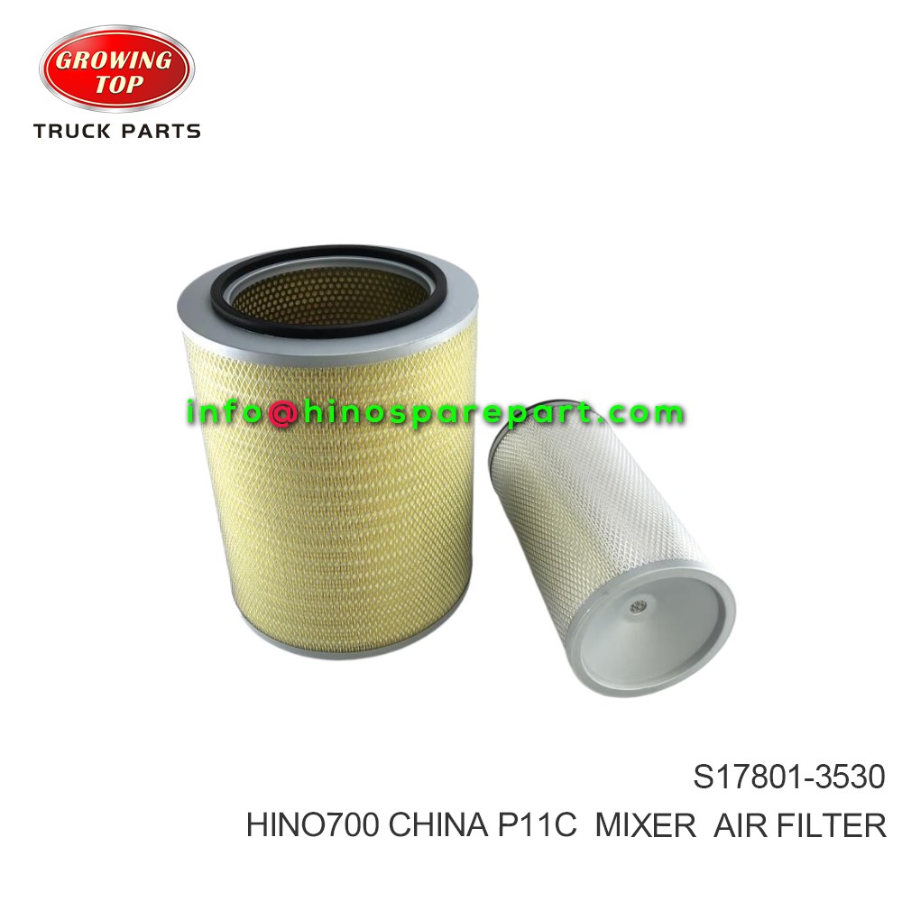 HINO700 CHINA P11C  MIXER  AIR FILTER  S17801-3530