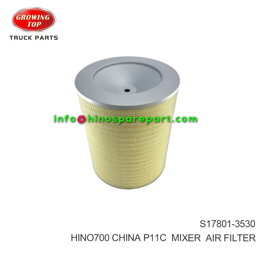 HINO700 CHINA P11C  MIXER  AIR FILTER  S17801-3530