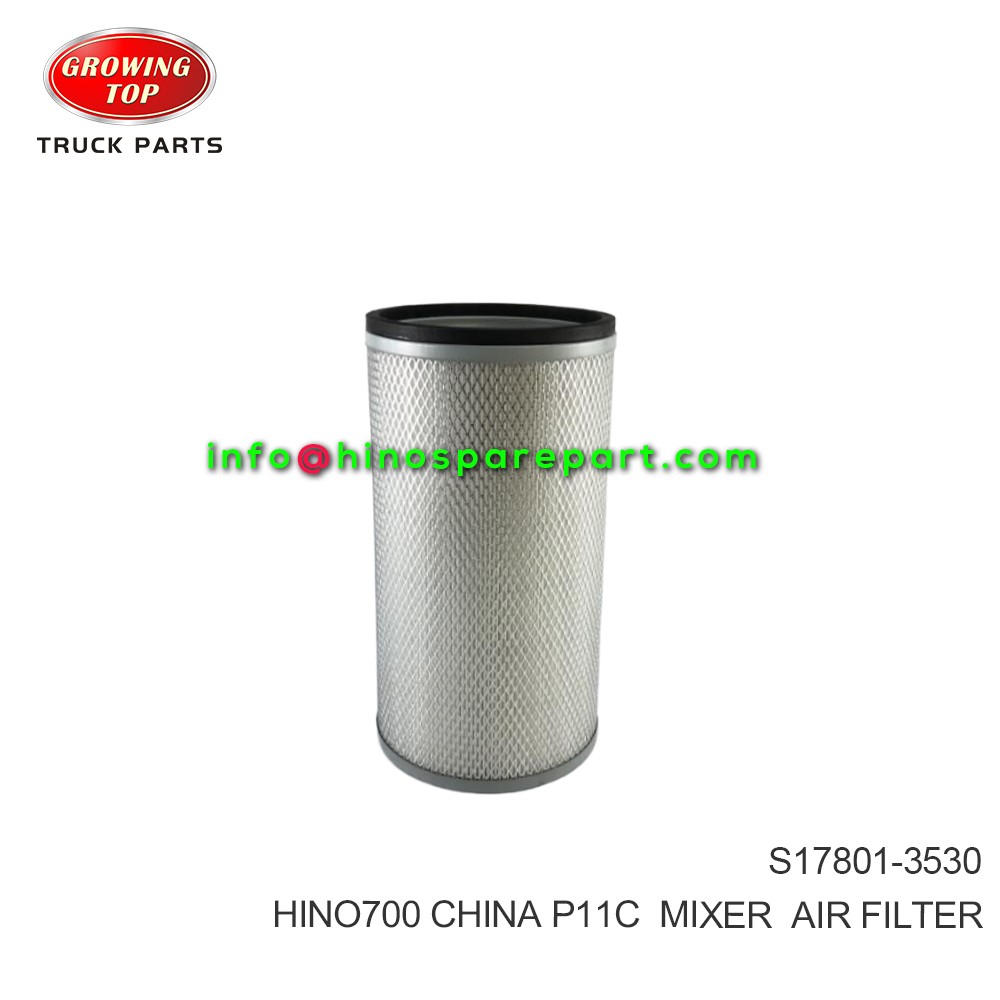 HINO700 CHINA P11C  MIXER  AIR FILTER  S17801-3530