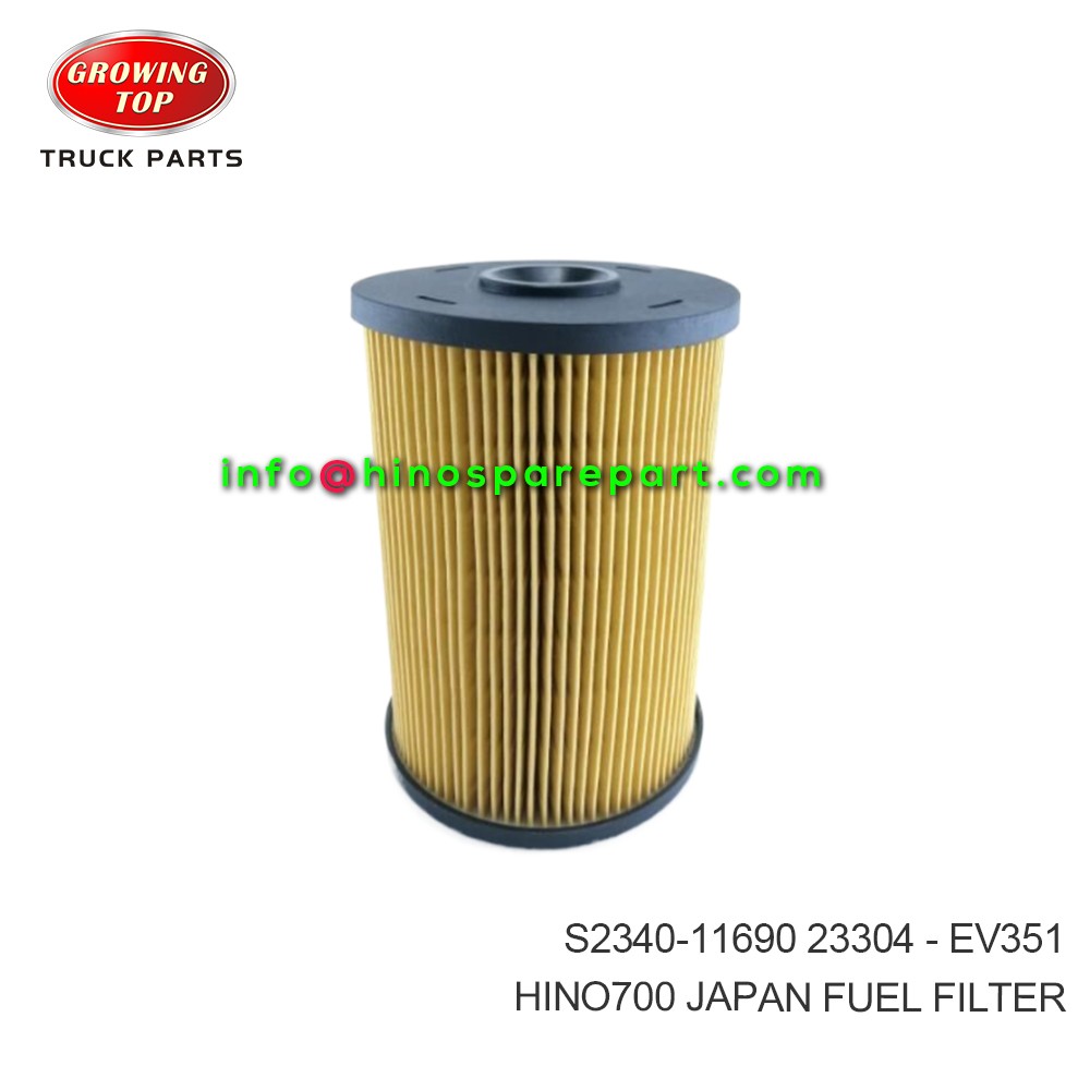 HINO700 JAPAN FUEL FILTER S2340-11690